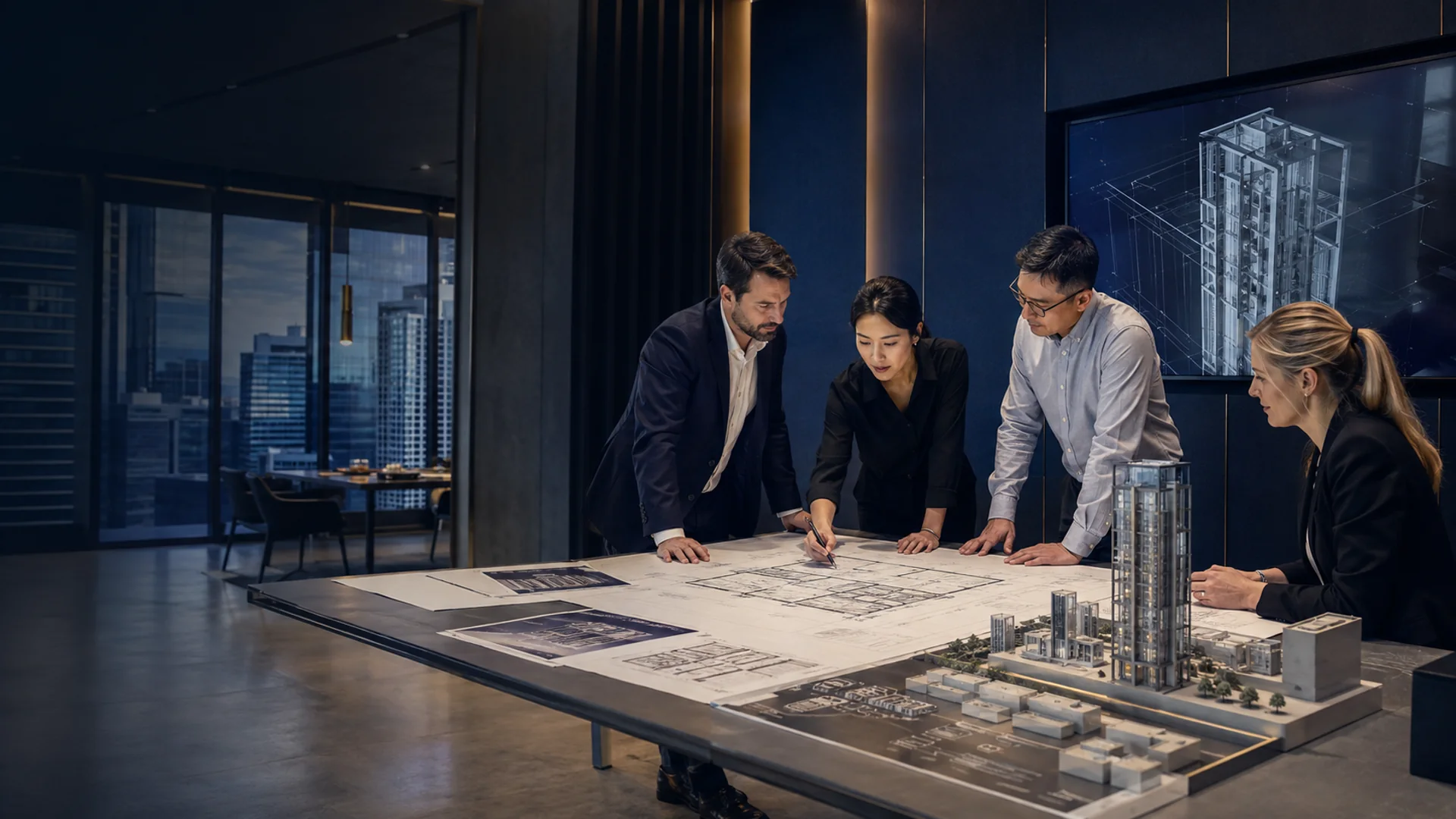 FUJI-HITECH elevator design and consultation team