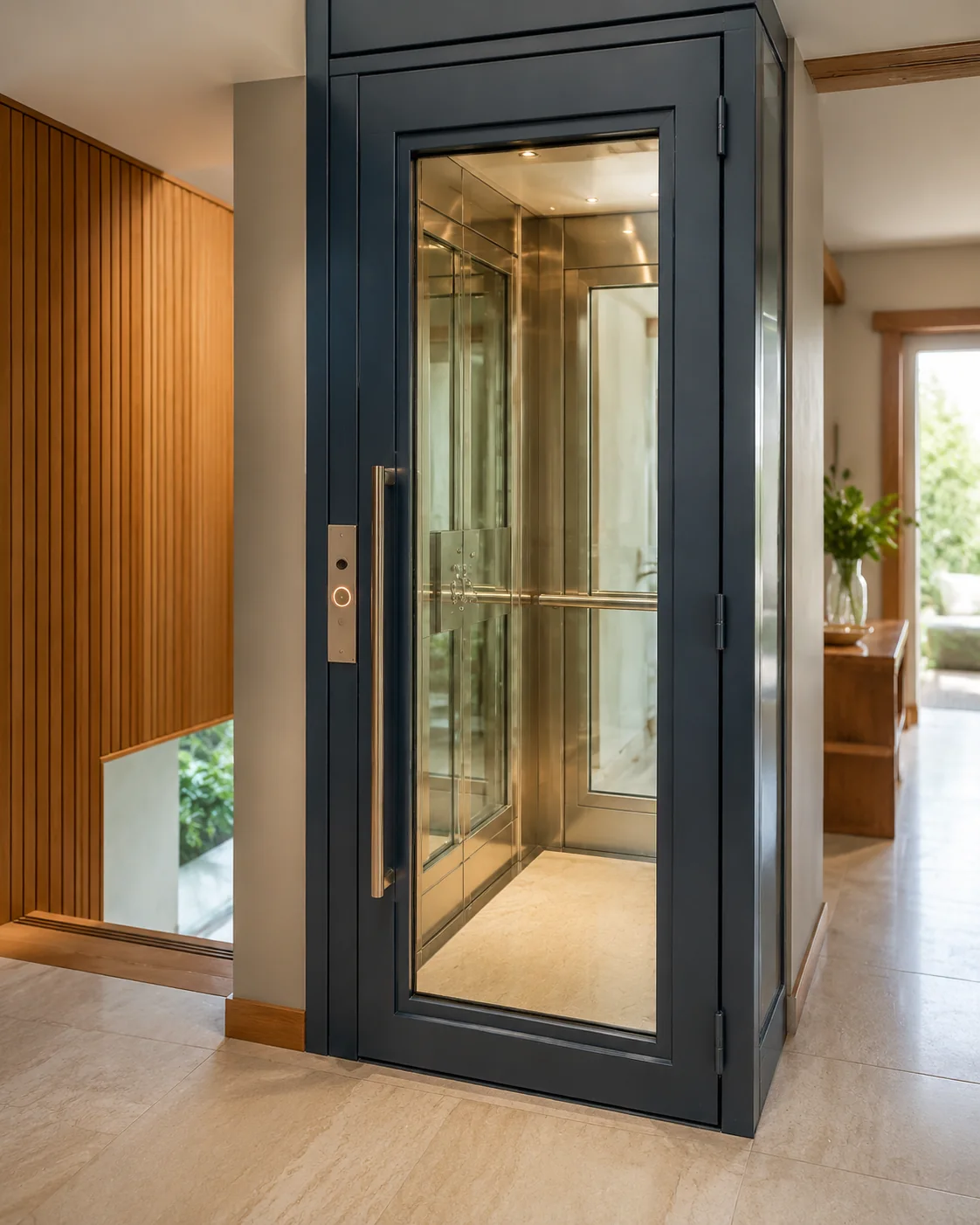 home-elevator-landing-door