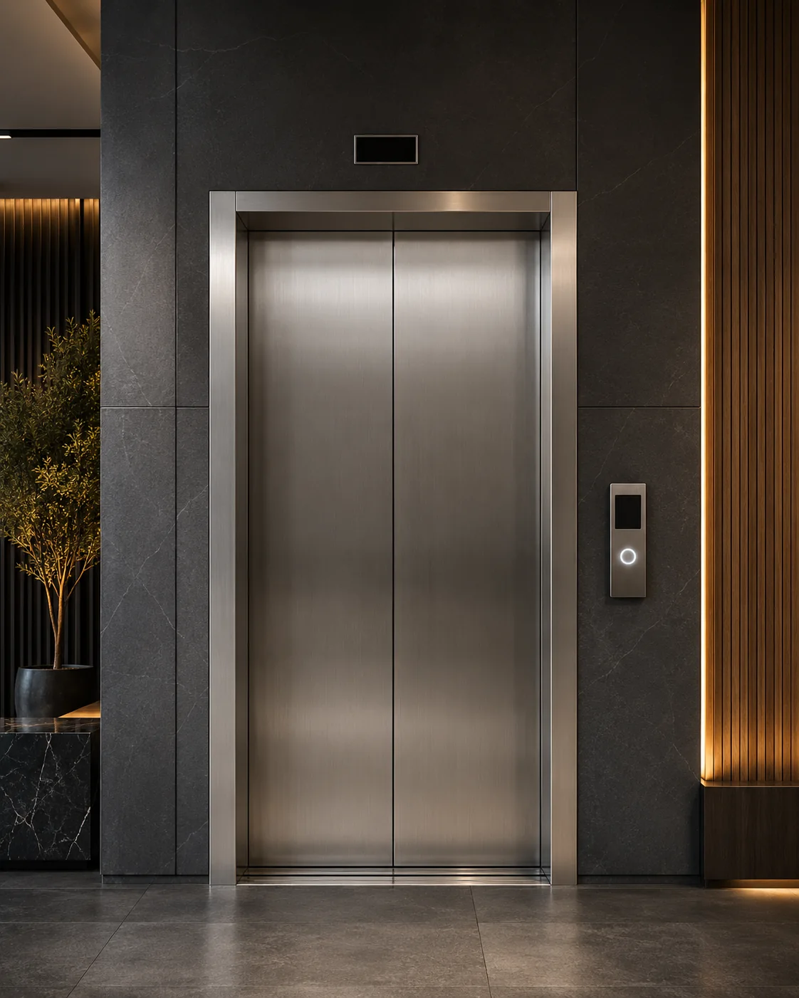 passenger-elevator-landing-door